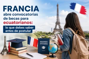 Becas en Francia para estudiantes ecuatorianos 2026
